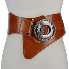 Irregular Wide Waist Belt Set for Women 3 Pcs