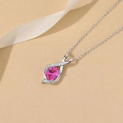 8Pcs Womens Stainless Steel Link Necklace