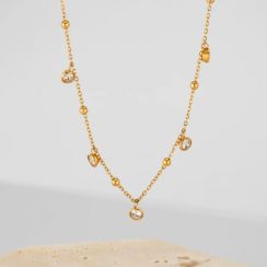 Simple Temperament Clavicle Necklace